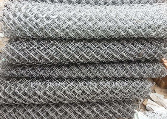 Chine Grillage en acier de maillon de chaîne clôturant/armure de sergé provisoire de barrière de maillon de chaîne fournisseur