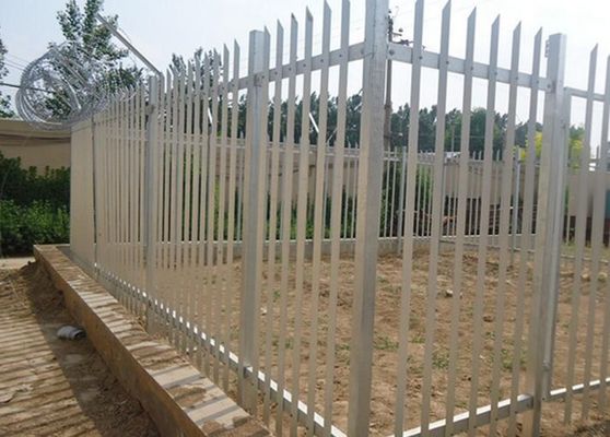 Chine Palissade barbelée supérieure en métal de sécurité clôturant anti s'élever pour des jardins/écoles fournisseur