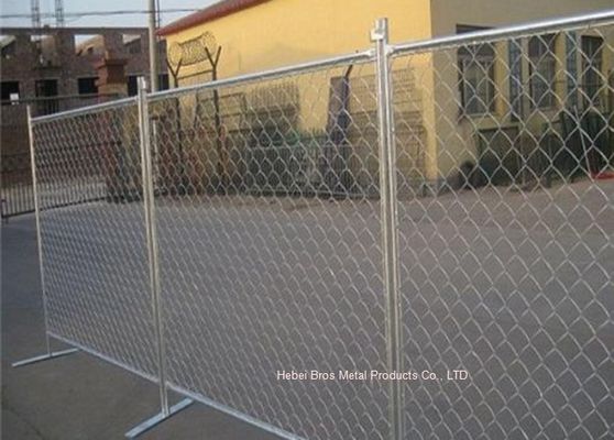 Chine Maillon de chaîne provisoire extérieur de barrière de construction clôturant pour la protection de construction fournisseur