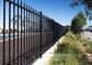 2 - Barrière enduite de bordure de jardin de poudre de surface plane de rail avec la structure solide fournisseur