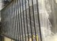 Barrière en acier de zinc tubulaire de piquet, barrière décorative enduite de jardin de grillage fournisseur