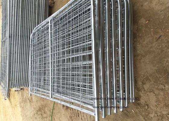 Chine ferme provisoire galvanisée par -16ft en métal de 8ft clôturant pour la protection de bétail fournisseur